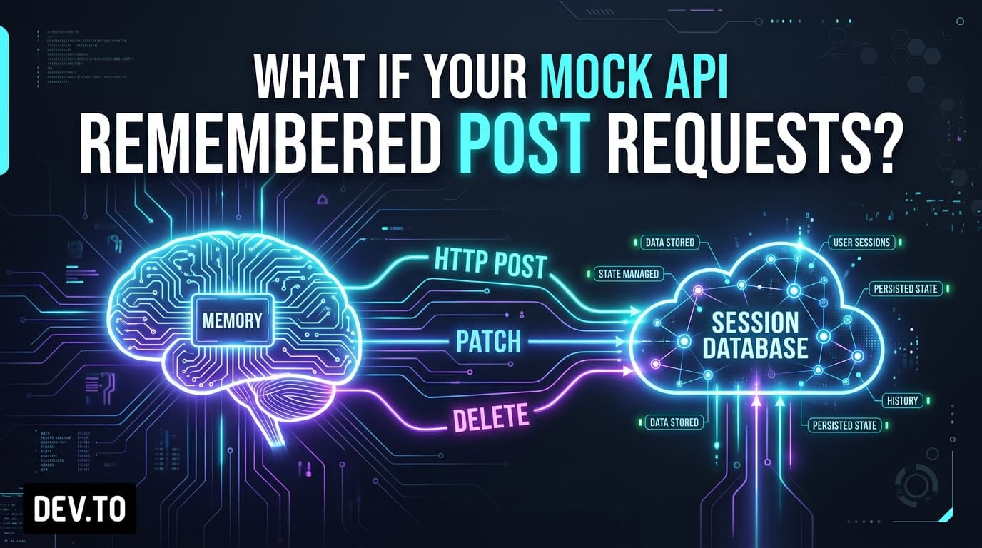 What If Your Mock API Actually Remembered Your POST Requests?