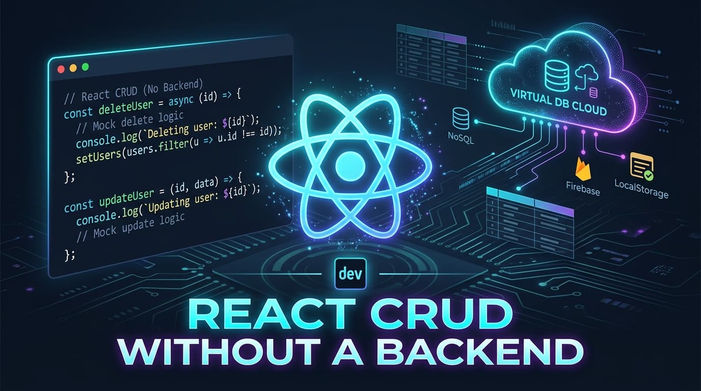How to Build a React CRUD App Without Building a Backend