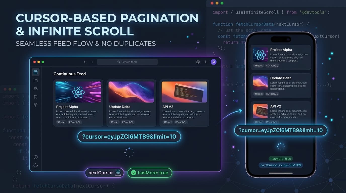 How to Test Cursor-Based Pagination & Infinite Scroll in React Without a Backend