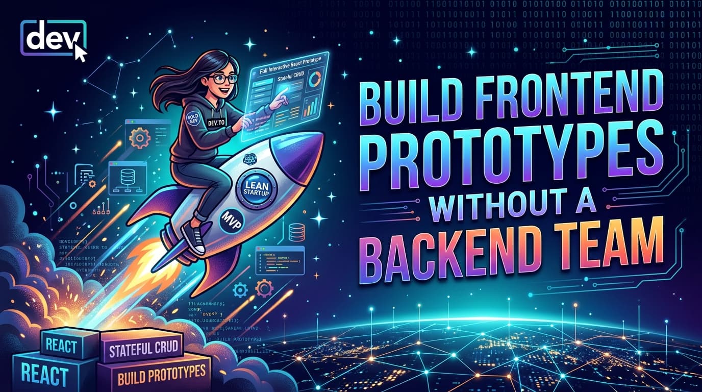 How to Build a Frontend Prototype Without a Backend Team