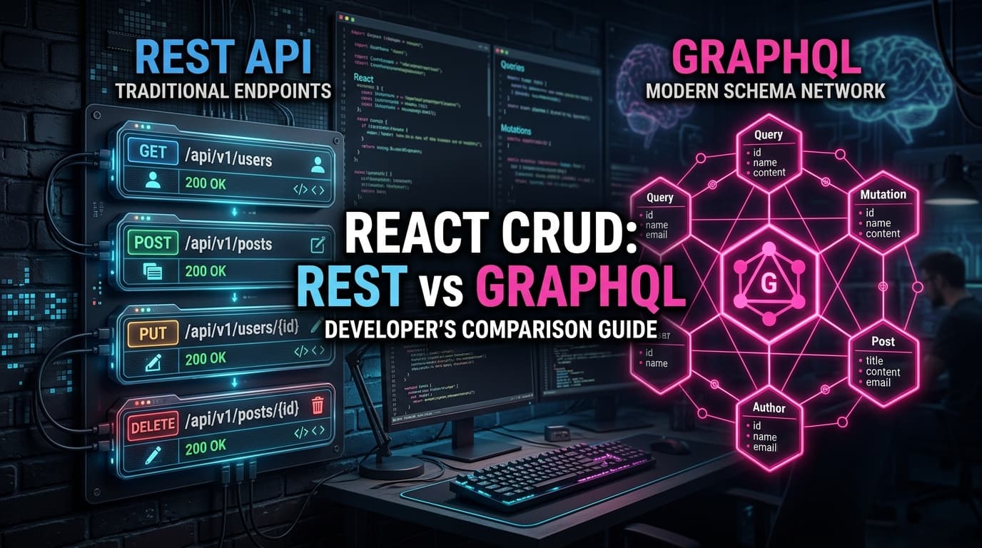 Building a React CRUD Application With a REST API and GraphQL