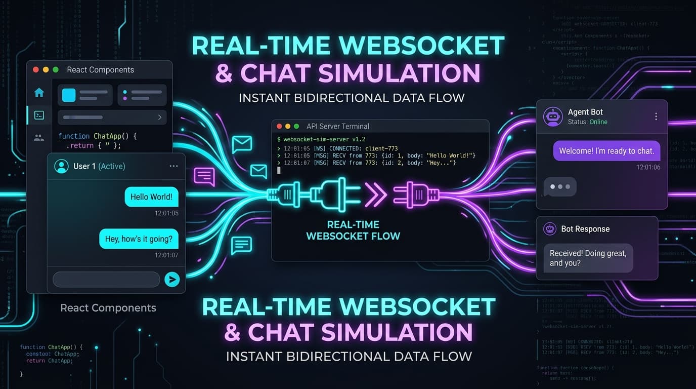 How to Build and Test Real-Time WebSocket Chat in React Without a Backend Server