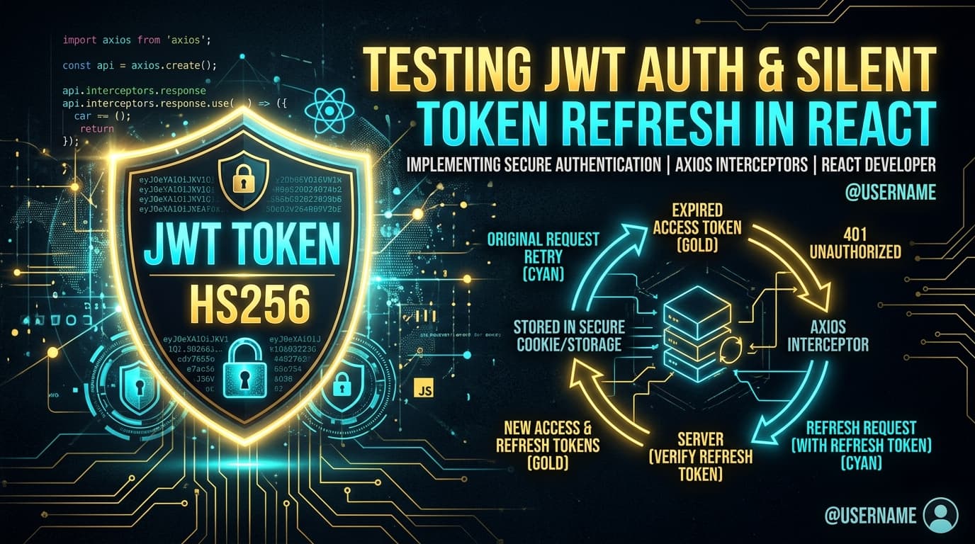 How to Test JWT Authentication and Silent Token Refresh in React Without a Backend